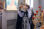 В Великую среду митрополит Воронежский и Лискинский Леонтий посетил храм во имя святого благоверного князя Димитрия Донского (на Чижовском плацдарме)