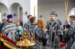 В Великую среду митрополит Воронежский и Лискинский Леонтий посетил храм во имя святого благоверного князя Димитрия Донского (на Чижовском плацдарме)
