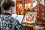 В Великую среду митрополит Воронежский и Лискинский Леонтий посетил храм во имя святого благоверного князя Димитрия Донского (на Чижовском плацдарме)