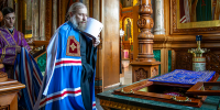 В Великий Четверток митрополит Воронежский и Лискинский Леонтий возглавил служение Божественной литургии - Воронежская и Борисоглебская епархия