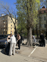 Бойцы студенческих отрядов нашего университета приняли участие субботнике