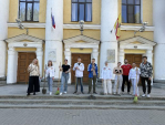 Бойцы студенческих отрядов нашего университета приняли участие субботнике