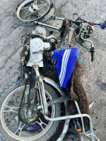 В Воронежской области водитель мопеда врезался в мотоцикл и погиб