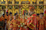Соборное пасхальное богослужение Архипастырей и клириков епархий Воронежской митрополии совершено в Покровском соборе г. Воронежа