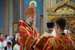 Соборное пасхальное богослужение Архипастырей и клириков епархий Воронежской митрополии совершено в Покровском соборе г. Воронежа