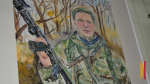 В Борисоглебске открылась выставка рисунков «У нас СВОи герои»