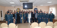 Торжественное собрание, посвященное 376 годовщине образования пожарной охраны - МЧС