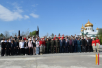 В Кантемировке Воронежской области стартовал автопробег по местам воинской славы