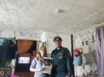 В регионе продолжается установка автономных дымовых пожарных извещателей