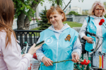 Воронежские «серебряные» волонтеры приняли участие в велопробеге «Победная весна»