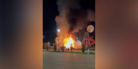 Упавший беспилотник поджег детскую площадку в Воронежской области - РИА Воронеж