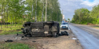 Пьяный водитель иномарки врезался в столб и перевернулся под Воронежем - Обозреватель.Врн