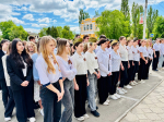В филиале ВГТУ в Борисоглебске прошла Линейка Памяти, посвященная 80-летию Великой Победы