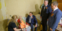 Сенатор Сергей Лукин поздравил ветерана Великой Отечественной войны с Днём Победы - МОЁ! Online