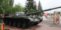 Танк Т-62 установили в музее под открытым небом в Новой Усмани под Воронежем - РИА Воронеж