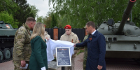Под Воронежем на Аллее Славы появился танк Т-62 - Комсомольская Правда