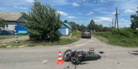 16-летний парень погиб в столкновении мотоцикла и Kia в воронежском селе - ГТРК Воронеж
