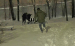 Показали видео задержания диверсанта, планировавшего взорвать военного в Воронеже