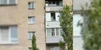 Появилось новое видео с последствиями ночной атаки ВСУ на Воронеж - ГТРК Воронеж