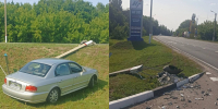 Десятилетний мальчик пострадал при столкновении Hyundai со столбом в Воронежской области - ГТРК Воронеж