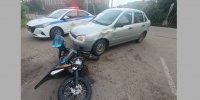 В Борисоглебске мотоциклист при обгоне врезался в «Ладу» - РИА Воронеж
