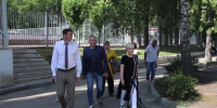 Сергей Петрин побывал с инспекцией в Лицее им. Киселева и оценил ход ремонта - ВестиПК в Воронеже