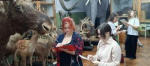 Юные художники в Зоологическом музее ВГУ