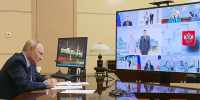 Президент дал старт работе нового радиотерапевтического корпуса воронежского онкоцентра - ГТРК Воронеж