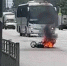В Воронеже скутер загорелся после столкновения с «Ладой»: видео - РИА Воронеж