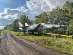 Эпичная транспортировка легендарного самолёта попала на видео в Воронежской области