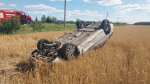 Две девушки пострадали в ДТП с перевернувшимся Chevrolet в Воронежской области
