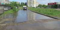 После ливня в Воронеже затопило несколько улиц - Комсомольская Правда