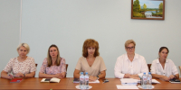 28.07.2025 и.о. руководителя Екатерина Карлова и сотрудники Управления Федерального казначейства по Воронежской области провели рабочую встречу с представителями Центрально - Черноземного Межрегионального управления Росприроднадзора - УФК по Воронежской области