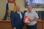 Воронежских строителей поздравили в городской Думе
