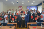 Воронежских строителей поздравили в городской Думе
