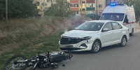 В воронежском райцентре в ДТП пострадал 26-летний мотоциклист - Комсомольская Правда