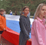 В лискинском селе Средний Икорец развернули 100-метровый триколор - РИА Воронеж