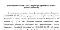 Подписан указ о запрете публикации фото и видео с мест атак БПЛА в Воронежской области - Bloknot-Voronezh.Ru