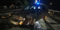 Пьяный водитель врезался в бетонный блок и попал в больницу в Воронежской области - МОЁ! Online