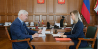 Омбудсмен рассказала Губернатору о первых итогах работы кризисного женского центра - Правительство Воронежской области