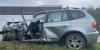 Воронежец на BMW X3 протаранил рейсовый автобус: есть пострадавший - ГТРК Воронеж