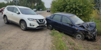 Двое взрослых и ребёнок ранены в аварии с иномаркой на перекрёстке в Воронеже - МОЁ! Online