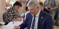 Александр Гусев проголосовал на выборах в Воронежской области - Bloknot-Voronezh.Ru