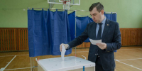 Первый зампредседателя облправительства Данил Кустов проголосовал на выборах депутатов Воронежской областной и городской дум - РИА Воронеж