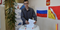 В Поворино на выборах проголосовал молодой учитель - РИА Воронеж