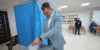 Вице-губернатор Воронежской области Дмитрий Маслов проголосовал на выборах - TV-Gubernia.Ru