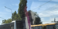 Школьный «пазик» столкнулся с автобусом в Воронеже - Bloknot-Voronezh.Ru
