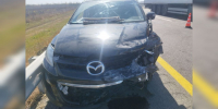 Автомобилистка на Mazda врезалась в ограждение на воронежской трассе: есть пострадавший - ГТРК Воронеж