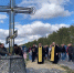 На въезде в панинский поселок Казиновка установили поклонный крест высотой 4 метра - РИА Воронеж