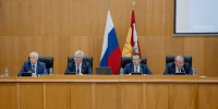 Руководитель Управления Федерального казначейства по Воронежской области Наталья Зиновьева 03 октября 2025 приняла участие в заседании Воронежской областной Думы нового созыва - УФК по Воронежской области